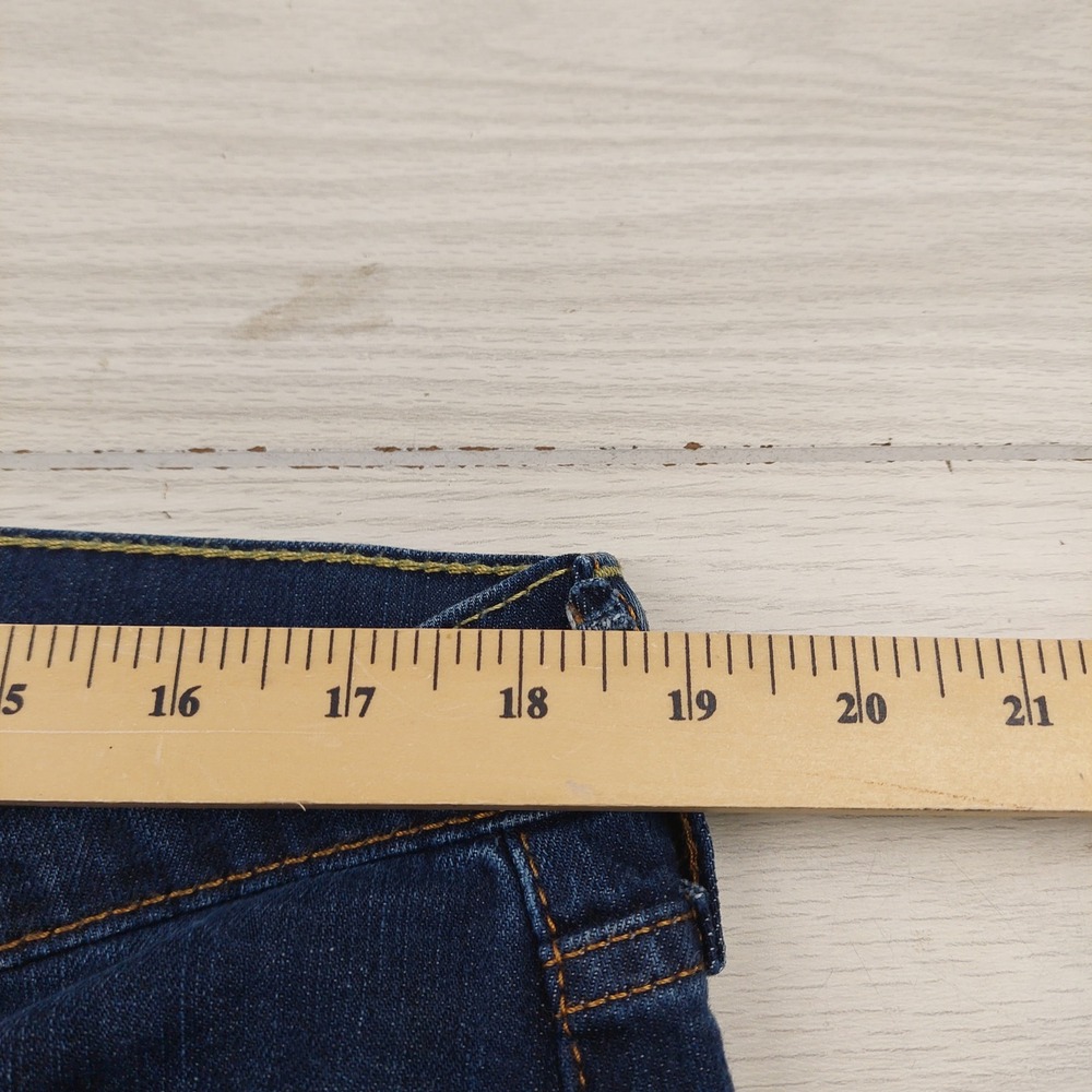 Levi's 541 Athletic Taper Jeans Mens 37x34 Dark Blue Stretch Denim Pants - Picture 6 of 8